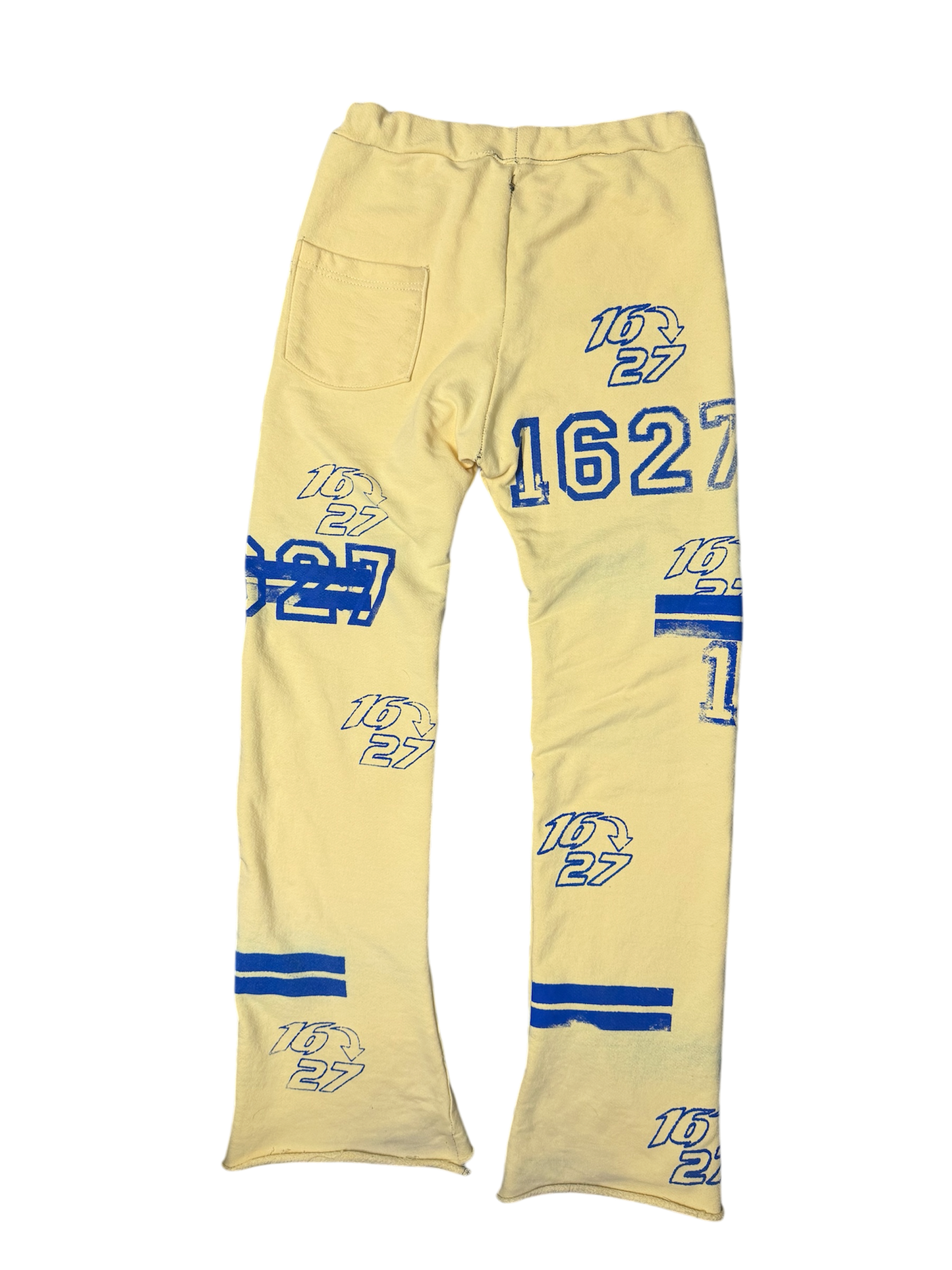yellow spring sweatpants