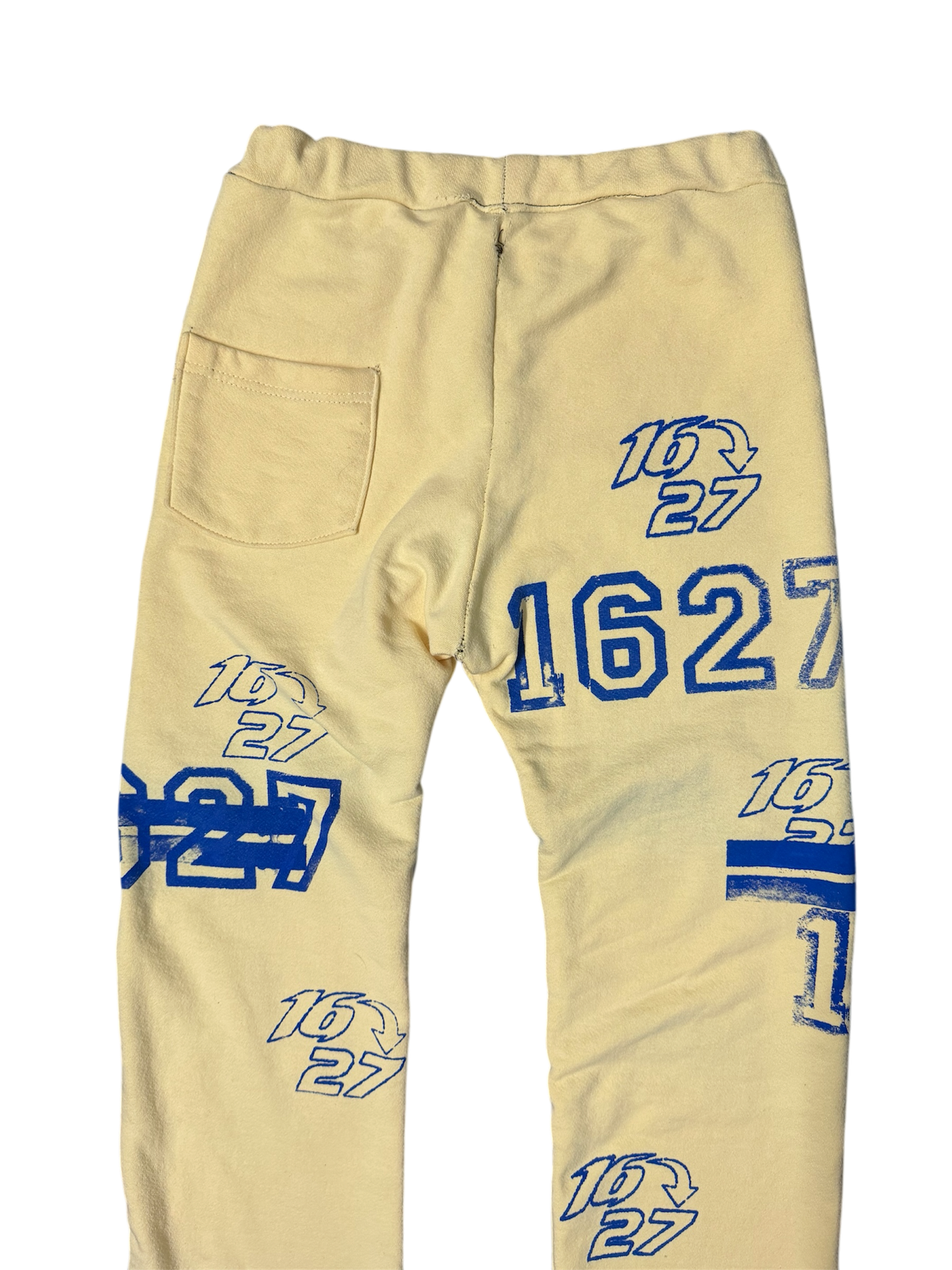 yellow spring sweatpants